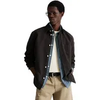 Marc O'Polo DENIM Langarmhemd regular fit aus Leinen und Bio-Baumwolle, Kentkragen