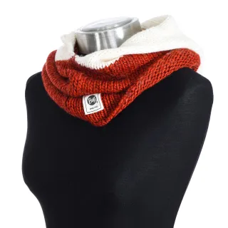 Kapuze mit gestricktem Kragen 94300 Frau