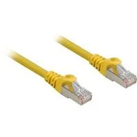 Patchkabel RJ45 Cat.6a SFTP gelb, 3 Meter, LSOH (Halogenfrei)