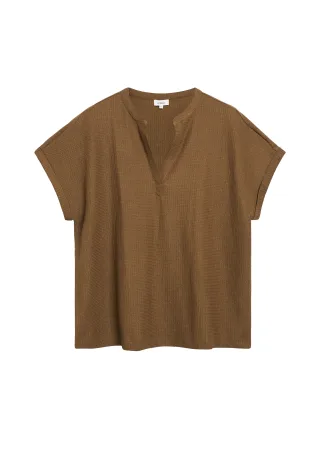 s.Oliver - T-Shirt braun - Gr. - 54