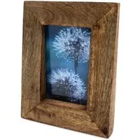 Spetebo Bilderrahmen Mango Fotorahmen zum Stellen und Hängen - für 10 x 15 cm, für 1 Bilder (Anzahl, 1 St), Stück, Vielseitig dekorierbar