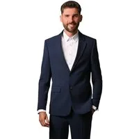Hirschthal Anzugsakko Herren 2-Knopf Business Sakko Slim-Fit in eleganten Design, mit Kleidersack