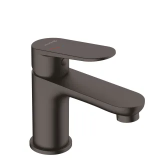 KLUDI-X1 Waschtisch-Einhandmischer 75 DN15, Smart, Start ohne Ablaufgarnitur mattschwarz 323893975