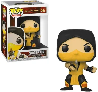 Funko 45110 POP Games: Mortal Kombat - Scorpion Collectible Toy Multicolour Standard