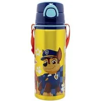 PAW PATROL Trinkflasche Aluminium Trinkflasche 730 ml mit Strohhalm & Tragegurt