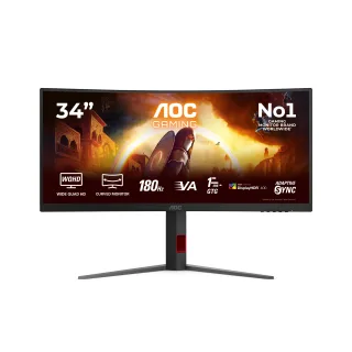 AOC G4 CU34G4CA | cu34g4ca | 86,4 cm (34") - 3440 x 1440 Pixel