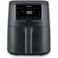 Severin Fritteuse FR 2461 Heißluftfritteuse Black Line Single, 1300 W