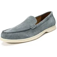 Allthemen Slip-On Sneaker Herren Loafers aus Suede Veloursleder Bequeme Slip-On-Slipper