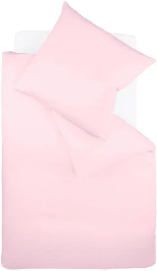 fleuresse Bettwäsche "Colours in 135x200, 155x220 oder 200x200 cm" 2 Stk. Bettwäsche aus 100% Baumwolle, uni, mit Reißverschluss