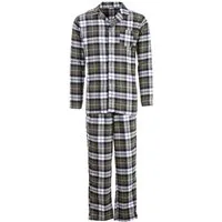Henry Terre Pyjama Pyjama Set Langarm - Kent Karo allover
