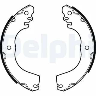 Delphi Bremsbacken hinten Mitsubishi Attrage Space