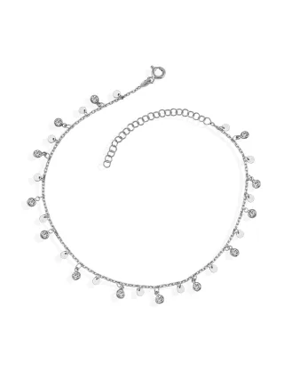 Dkeniz Armband 925 Sterling Silber rhodiniert Wunderkette Zirkonia