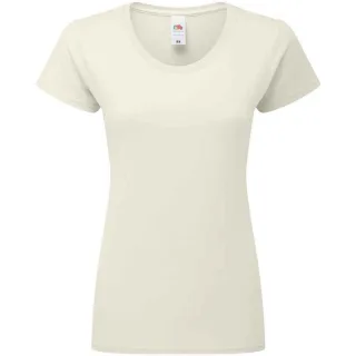 Fruit Of The Damen T-Shirt, enganliegend (Natürlich)