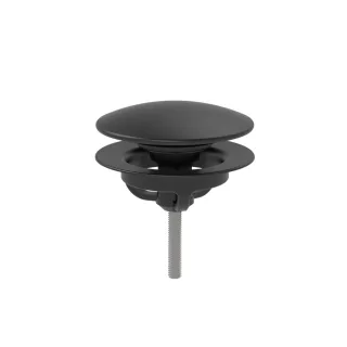 LAUFEN Ablaufabdeckung mit Kelch f. Click-Clack System, titan schwarz mt., H2951391630001 H2951391630001
