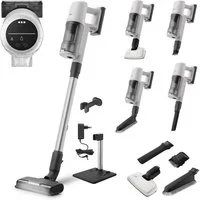 AEG Akku-Hand-und Stielstaubsauger 6000 AKKU-STAUBSAUGER (AP61HB21SH), 255 W, beutellos, sehr leicht 2,5 kg, 53 % Recyclingmaterial, bis zu 50 Min. Laufzeit
