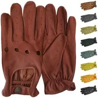German Wear Lederhandschuhe Driving-GL1 Driving Autofahrer Lederhandschuhe echtes Leder