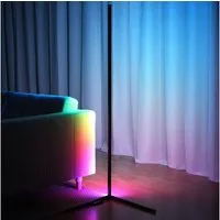 MeLiTec LED Stehlampe Smart Home Eck-Stehleuchte RGBW "CoLiBri", warmweiß