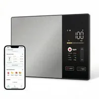 JASMART Küchenwaage Digitale Küchenwaage mit TFT-Farbdisplay & Bluetooth App, Präzisionswaage bis 5 kg (1 g) mit Tara & optionaler Nährwertanalyse
