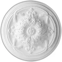 Homestar Decken-Rosette K 14, Ø = 46 cm, überstreichbar mit allen Wandfarben auf Acryl- oder Wasserbasis