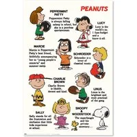 Grupo Erik Poster Peanuts Poster Characters 61 x 91,5 cm