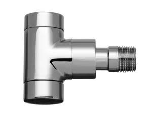 Kermi Rücklauf-Verschraubung Eckform,DN 15 1/2", chrom, ZV00180002 ZV00180002