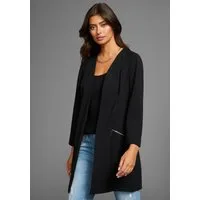 Laura Scott Longblazer mit Reißverschlüssen