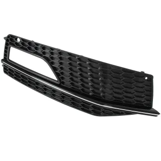 Stoßstangen Gitter Abdeckung Waben Muster Blende RECHTS 8K0807682P für Audi A4 B8 8K Facelift ab 2011-2015 (nur für S-Line Exterieur Stoßstange)
