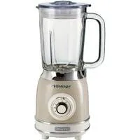 Standmixer Vintage creme, Glasbecher beige, 1.000 Watt, 1,5 Liter