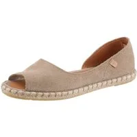 VERBENAS CRUZ SERRAJE Espadrille Sommerschuh, Flat, Slipper, Ballerina in asymmetrischem Look