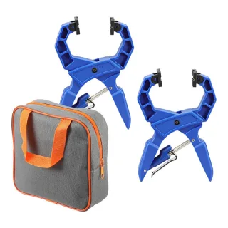 Woodworking G-shaped Spring Clamp Lightweight Adjustable Width C Handheld Jig Multifunctional Flat Head Clamping Retaine