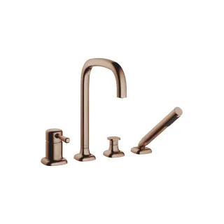 Dornbracht Wannen-Vierlochbatterie für Wannenrand- bzw. Fliesenrandmontage COYA 27632404 Bronze,2763 27632404-42