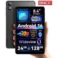 BNCF BPad T1, 8,4 Zoll, 4G LTE, Android 16, 24GB+128GB, T7300 Tablet (8.4", 128 GB, Android16, 4G LTE, 2,5D-Bildschirm,Unisoc T7300,90Hz,5500mAh,inklusive Tablet-Schutzhülle)