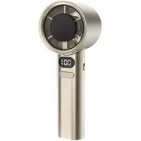 LA CUTE Handventilator Mobiler Mini-Handventilator mit USB-C, LED-Display & 120 Kühlstufen, Stufenanzeige via LED, leise Kühlung, starker Akku, kompakt & mobil