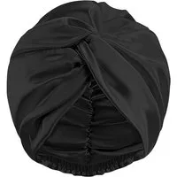 Coonoor Duschhaube Haarhaube aus Seidensatin für schlafende Frauen, doppellagig (1 St), Seide Haarwickel für schlafende Frauen und Männer