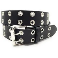 Ven Tomy Nietengürtel 2-Loch Ösen Gürtel Jeansgürtel Damen Herren