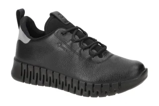 Ecco 21823301001 Damen Schn?r-Halbschuhe Schwarz GORE-TEX wasserdicht