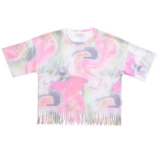 STACCATO - Md.-T-Shirt ice green batik - Gr. - 152