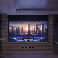 Melko Motorleinwand Beamerleinwand elektrisch 300x169 Heimkino Rolloleinwand Motorleinwand (3-Schicht Gewebetuch)