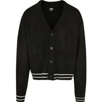 URBAN CLASSICS Cardigan Urban Classics Herren Sporty Boxy Cardigan (1-tlg)