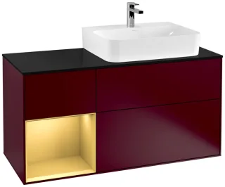 Villeroy & Boch Waschtischunterschrank Finion G14 1200x603x501mm Wandbel. WT re, G142HFHB G142HFHB