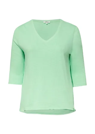 s.Oliver - T-Shirt grün - Gr. - 48