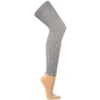 TippTexx 24 Beinstulpen 1 Paar Overknee Beinwärmer, Stulpen, mit Wolle (Schaf & Alpaka)