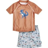 Playshoes Badeanzug Playshoes UV-Schutz Bade-Set Dino