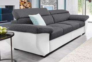 COTTA 2,5-Sitzer "Speedway" Big-Sofa mit Kopfteilverstellung