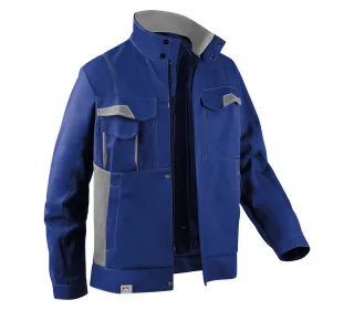 KÜBLER IMAGE DRESS NEW DESIGN Jacke kornblumenblau/mittelgrau 64 - 1345 3411-4695-64