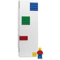 LEGO® Aufbewahrungsdose Schreibwaren-Etui Stiftebox mit 4 Bausteinen und Minifigur