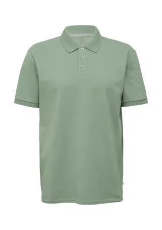 qs - Polo-Shirt grün - Gr. - XXL