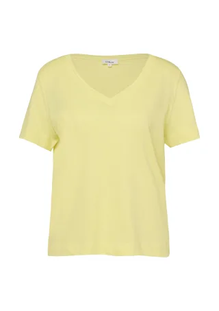 s.Oliver - T-Shirt gelb - Gr. - 38