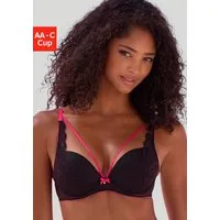 Vivance Push-up-BH mit Bügel mit dekorativen, elastischen Zierbändern, sexy Dessous