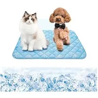 Agger Hundematte Kühlmatte für Hunde Katze, Wasserdicht,dick,für extra große Hunde, Sommer Hundedecke,Kühldecke für Katze leicht zu reinigen faltbar